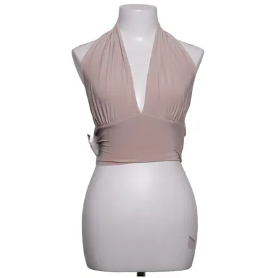 Haut dos-nu (Beige) de Oneness Élasthane, Polyester