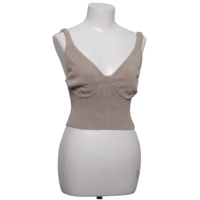 Crop top (Beige) de Yes My Love Coton recyclé, Polyester recyclé