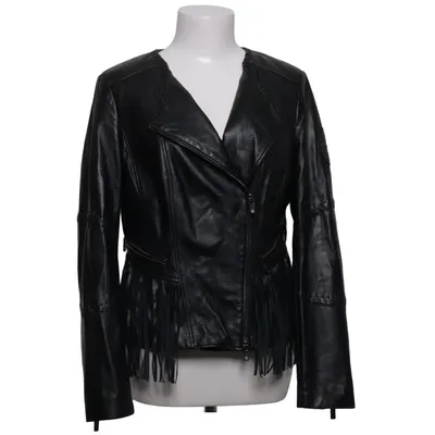 Veste de motard (Noir) de Thom by Thomas Rath Cuir, Polyester