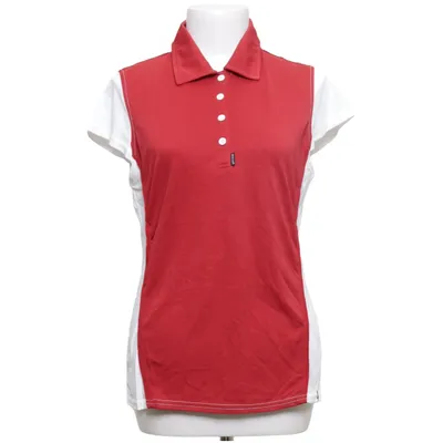 Poloshirt (Rood, Wit) van Abacus Polyamide