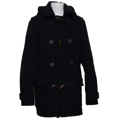 Dufflecoat (Blau) von East West Baumwolle, Leder, Polyester, Wolle