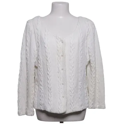 Cardigan (White) from Fever London Elastane, Polyester, Viscose