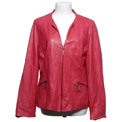 Läderjacka (Röd) från Kello Skinn, Polyester