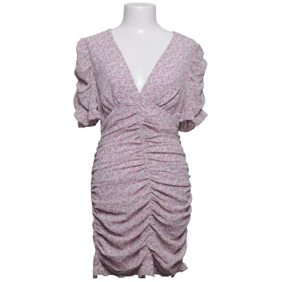 Dress (White, Purple) from SBetro Polyester