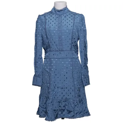 Jurk (Blauw) van True Decadence Elastaan, Polyester