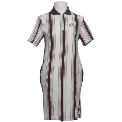 Polo dress (Beige, Brown, Blue) from HUF Cotton