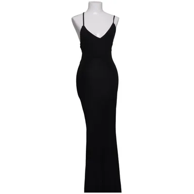 Maxi dress (Black) from Club London Elastane, Polyester