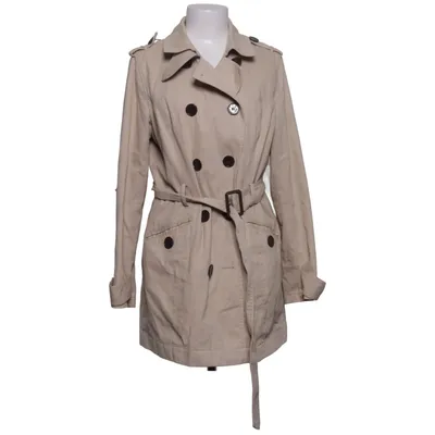 Trenchcoat (Beige) fra Flashlights Bomuld, Polyester