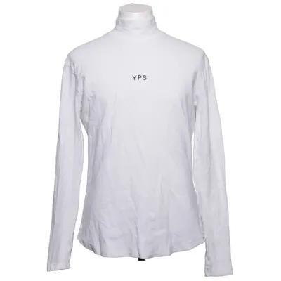 Polotröja (Vit) från YPS Bomull, Elastan