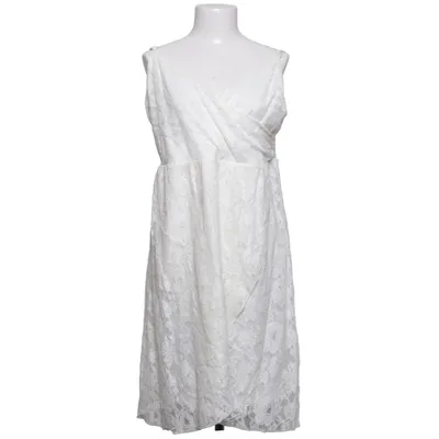 Kleid (Weiß) von Happy Holly Baumwolle, Polyamid, Polyester
