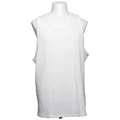 Linne (Vit) från Pier One Bomull, Återvunnen polyester