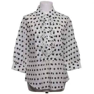 Blouse (Blanc, Noir) de Marella Coton