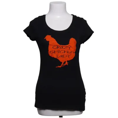 T-shirt (Zwart, Rood) van L.O.G.G by H&M Katoen