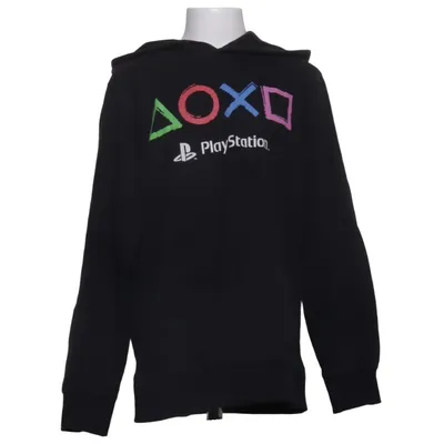 Capuchon sweater (Zwart, Meerkleurig) van Playstation Organisch katoen
