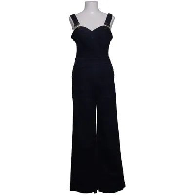 Dungarees (Blue) from Voodoo Vixen Cotton, Elastane