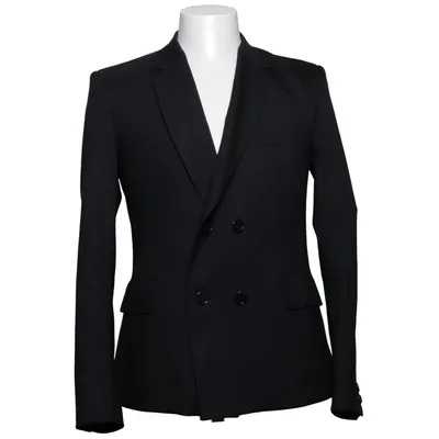 Blazer (Noir) de Acne Jeans Élasthane, Polyester, Laine
