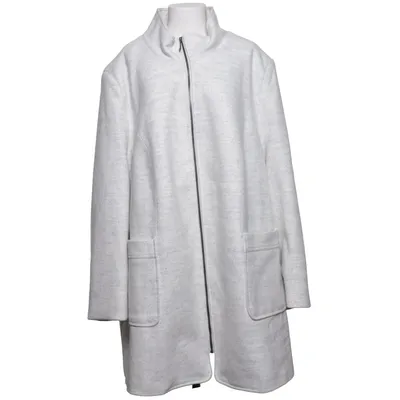 Frakke (Grå) fra Ulla Popken Akryl, Polyester, Uld