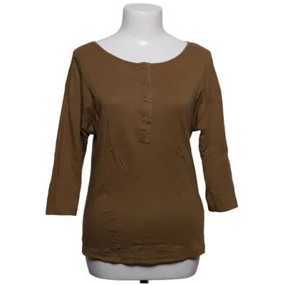 Henley shirt (Bruin) van 1060 Clothes Katoen, Modal