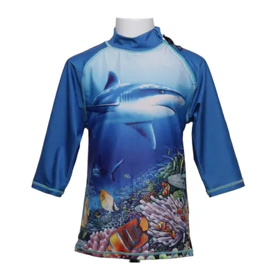 Badtröja (Blå, Flerfärgad) från Swimpy Elastan, Polyester