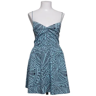 Kleid (Blau, Schwarz) von American Apparel Baumwolle, Polyester
