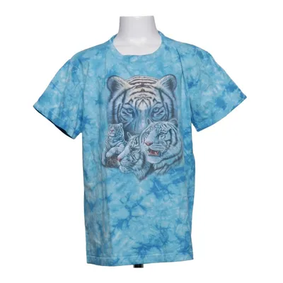 T-shirt (Bleu, Blanc) de Rock Eagle Coton