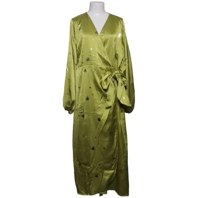 Robe portefeuille (Vert) de Never Fully Dressed Élasthane, Polyester