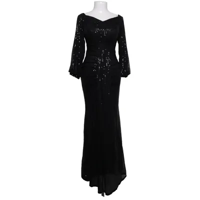Evening gown (Black, Silver) from Toleen Polyester