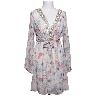 Jurk (Beige, Meerkleurig) van Azara Polyester