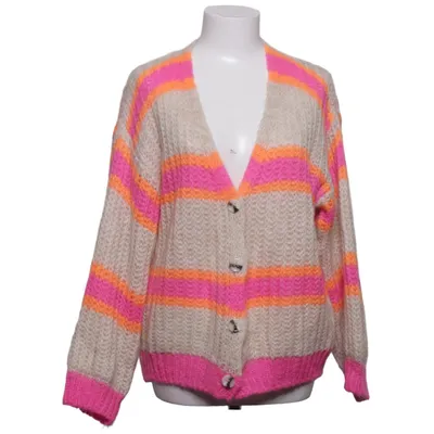Cardigan (Beige, Pink, Orange) from Mioni Acrylic, Mohair, Polyamide