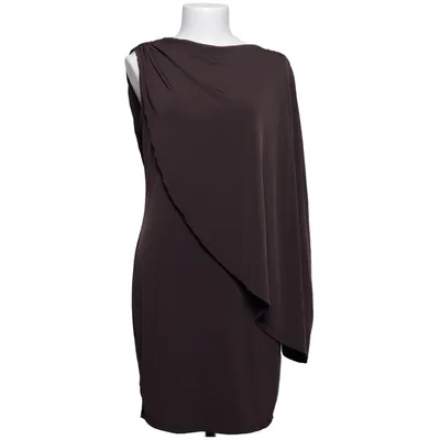 Jurk (Draped Mini Cape Dress) van NA-KD Elastaan, Polyester