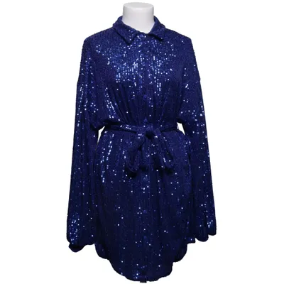 Cocktailklänning (Blå) från ASOS Design Elastan, Polyester