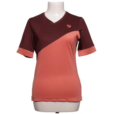 Bicycle shirt (Brown, Orange) from Ziener Elastane, Polyester