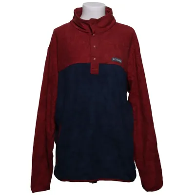 Fleece sweater (Red, Blue) from Columbia Polyester