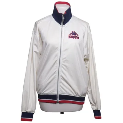 Trainingsjacke (Weiß, Blau, Rot) von Kappa Polyester