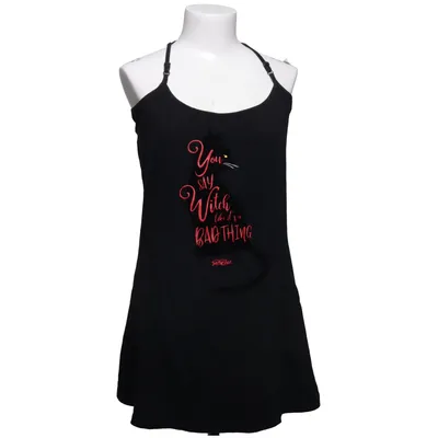 Tank Top (Black, Red) from EMP Cotton, Elastane