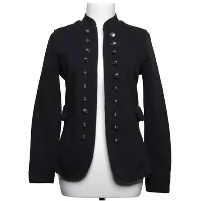 Cardigan (Noir) de Black Story Coton, Élasthane