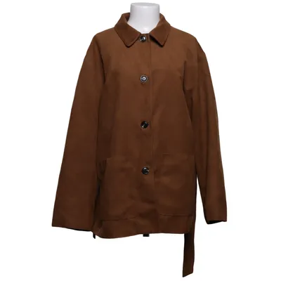 Frakke (Brun) fra H&M Polyester