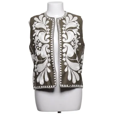 Ytterväst (Grön, Vit) från Zara Polyester