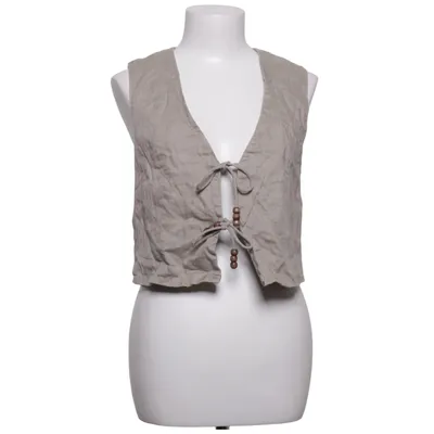Vest (Beige) from Zara Linen