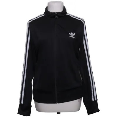 Træningsjakke (Sort, Hvid) fra Adidas Originals Polyester