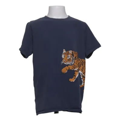 T-shirt (Blå) fra The Striped Cat Elastan, Økologisk bomuld