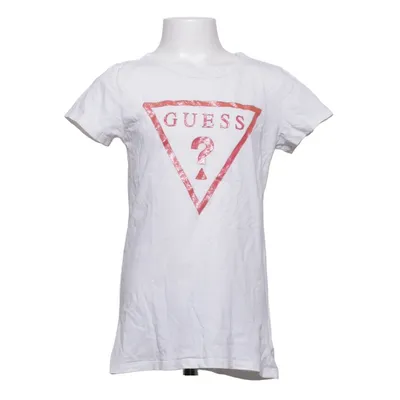 T-shirt (Hvid, Rød) fra Guess Kids Bomuld