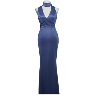 Evening gown (Blue) from City Goddess Elastane, Polyester