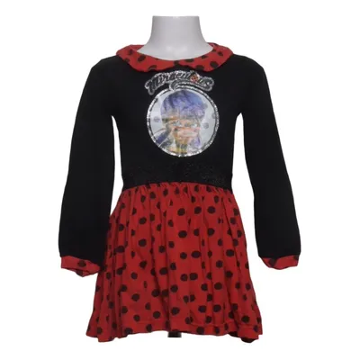 Dress (Black, Red) from Miraculous Cotton