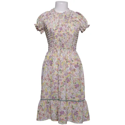 Jurk (Wit, Meerkleurig) van Monteau Elastaan, Polyester