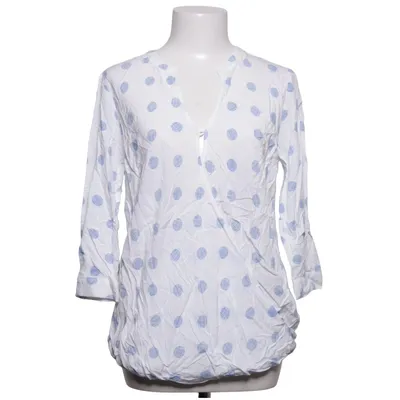Blouse (White, Blue) from My Nursing Fashion Viscose