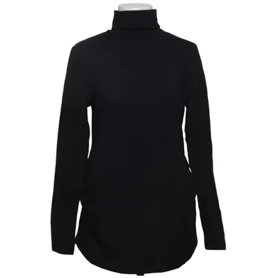 Haut de grossesse (Noir) de Anna Field Mama Élasthane, Coton biologique