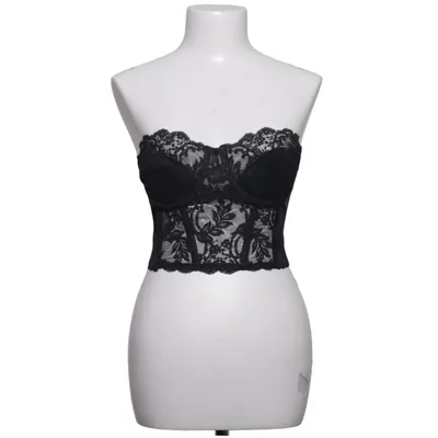 Korset (Zwart) van Smooth Elastaan, Nylon, Polyester