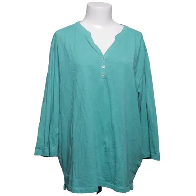Henley shirt (Groen) van Stooker Katoen