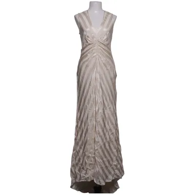 Robe longue (Blanc) de L.K. Bennett Polyester, Soie